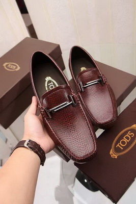 Tods Leather Men Shoes--011